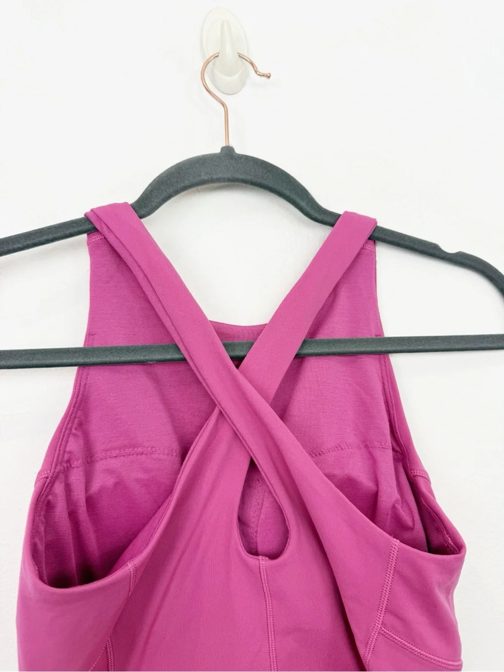Lululemon Key To Balance Tank Top Pink Lychee Size 4 NWT
